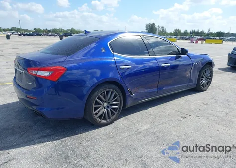 2018 Maserati Ghibli S z USA, uszkodzony, nr VIN ZAM57YSA7J1293246